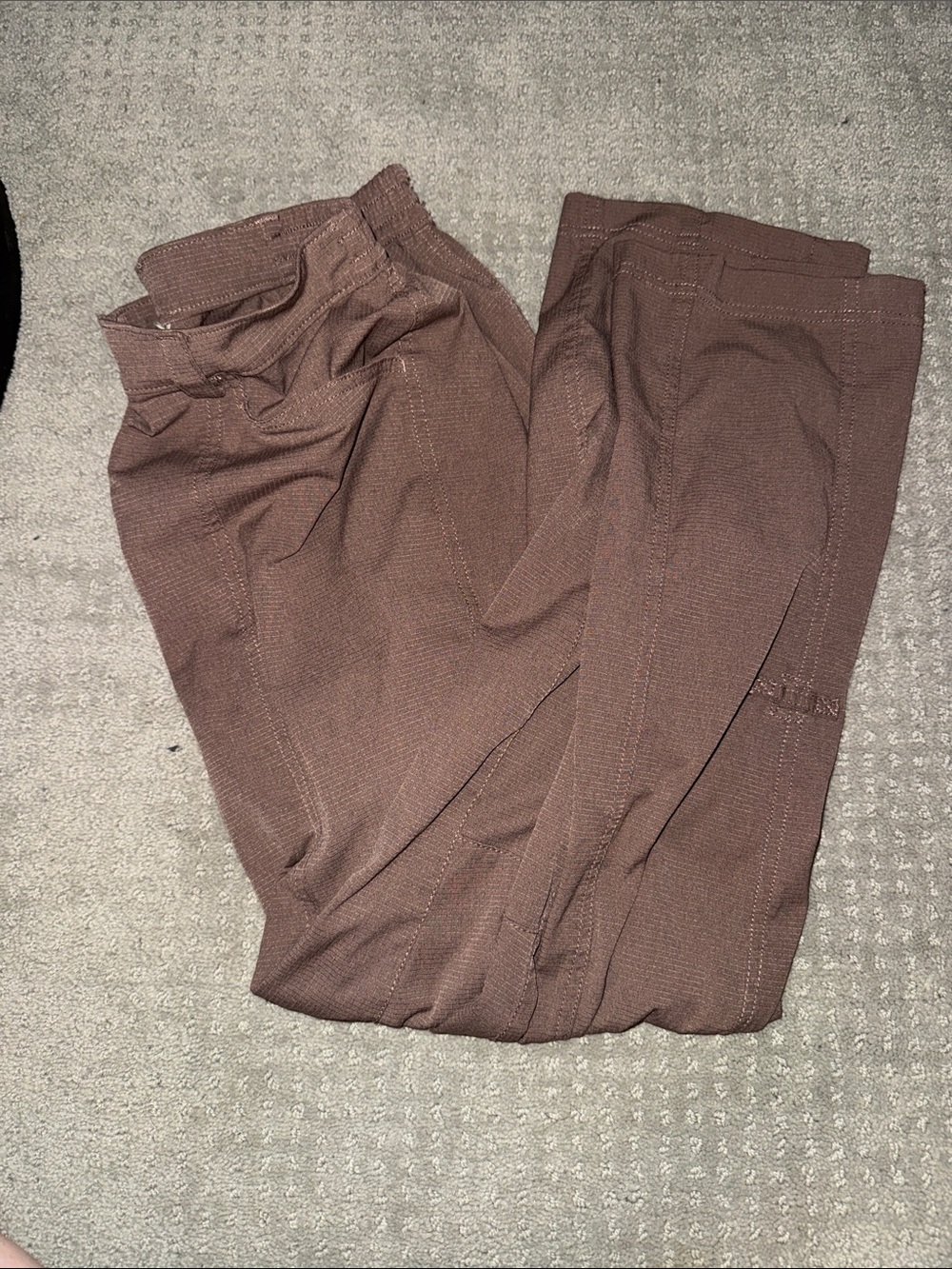 Women’s Brown Casual Knit Pants